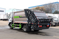 Camion compacteur de déchets 4x2 15m à transmission manuelle, moteur diesel Euro 6, avec boîte de vitesses pour la collecte des ordures urbaines