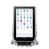 Coche Tesla estilo Android 11 para TOYOTA Land Cruiser LC200 2016-2020 Radio de coche GPS navegación jugador Carplay 4G