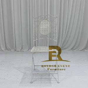 Silla de jardín para bodas Silla de comedor de metal <span class=keywords><strong>Miranda</strong></span> Muebles de exterior Silla de mariposa plegable - Product Image 1