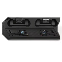 Base de ventilateur de refroidissement pour console de jeu Support pour station de charge PS4