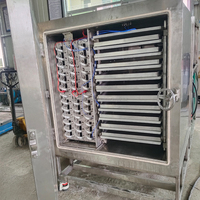 Industriële honingvruchten-vriesdroogmachine snoepdroogmachine PLC vacuümpomp 28KW SUS304 roestvrij staal Guxing merk 1 jaar garantie