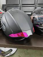 Casque de moto modulable homologué DOT/ECE, coque en ABS, double visière