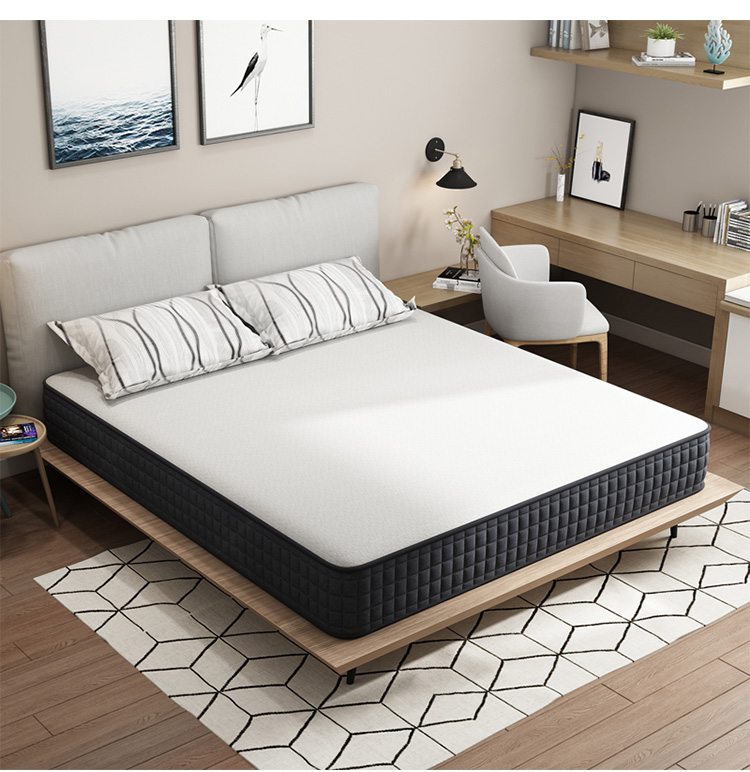 Gel memory foam mattress Comfortable feel foam mattress CertiPUR Certificates washable and removable cover PU foam