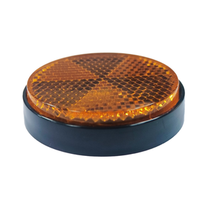 Fabriek Groothandel Plastic 50Mm Cirkelvormige Reflex Reflector Voor Motorrijden Reflecterend Waarschuwingsaccessoire - Product Image 5