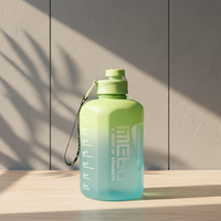 Meilleures ventes - Bouteilles d'eau de sport pour l'extérieur, 2 L (2000 ml), sans BPA, en plastique PETG recyclé