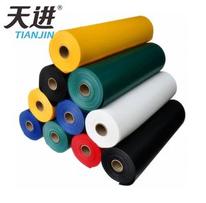 Тент из ПВХ TianJin 650 GSM, водонепроницаемый виниловый тент, покрытие для грузовиков, устойчивый к атмосферным воздействиям, износостойкий, светонепроницаемый, промышленный тент - Product Image 2