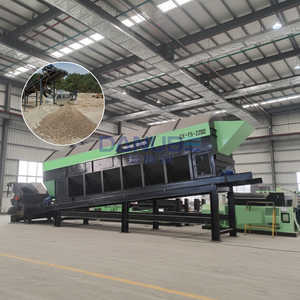 Household Waste Sorting Machine Organic Compost Garbage Trommel Drum <b>Roller</b> Screen Waste Screening Equipment - Product Image 1