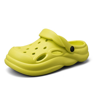 Chaussures d'eau unisexes, sandales respirantes perforées, bout fermé, antidérapantes, pour sport de plein air, talon bas de 4 cm, taille 36-45, couleur unie - Product Image 5