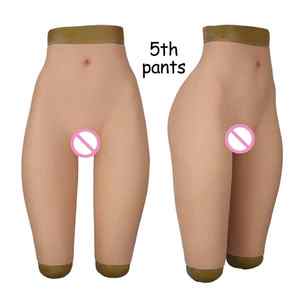 Taille S mise à niveau artificielle pleine Silicone hanche-ascenseur chatte pantalon faux Sexy réaliste vagin culotte transgenre Cosplay transexuelle - Product Image 6