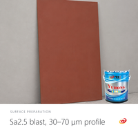 Primaire métallique époxyester, livraison rapide, pour réservoirs de carburant, revêtement d'entretien de qualité anti-rouille et anti-corrosion, peinture anticorrosion