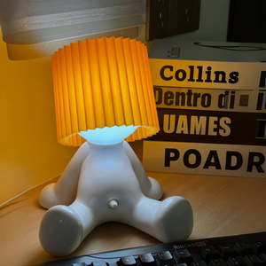 Nouveau créatif Rechargeable timide garçon lampe de Table chambre décoration timide garçon lampe de Table veilleuse - Product Image 6