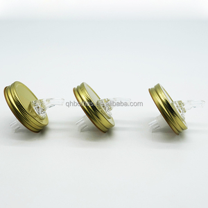 Tinplate Đo Rượu <span class=keywords><strong>Cap</strong></span> Nắp Nhựa Pourer Sprite Pourer Rượu Vang Pourer Spout Stopper Cho 86Mm 70Mm <span class=keywords><strong>Marson</strong></span> Lọ Thủy Tinh - Product Image 2