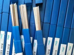 Kawat solder paduan Brazing perak 2% 5% 15% 40% 45% 1,0mm 1,5mm cadium bebas batang las perak - Product Image 2