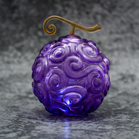Ornements lumineux LED One Piece Devil Fruit, objets de collection d'anime, accessoires exquis, décor lumineux, cadeaux pour les fans de One Piece
