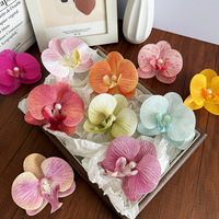 Épingles à cheveux en orchidée florale artificielle personnalisée Accessoires pour cheveux de vacances en bord de mer