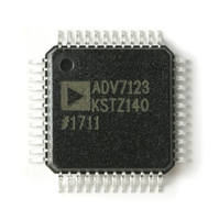 Puce DAC vidéo haute vitesse 10 bits LQFP-48 originale et authentique ADV7123KSTZ140-RL