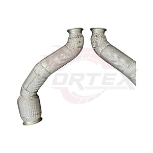 Downpipes Deportivos Vortex con Protección Térmica de 200 Celdas para McLaren GT 4.0L V8 Biturbo, Alto Flujo y Rendimiento, Garantía de 2 Años - Product Image 3