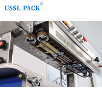 Selladora de Banda Continua Automática FRM-980III con Codificación de Tinta Sólida para Bolsas de Papel de Aluminio, Modelo de Consola