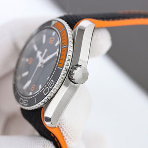 Reloj Automático de Lujo para Hombre con Correa de Tela y Cuero Genuino, Personalizable con Logotipo, de Acero Inoxidable, a la Moda - Product Image 4