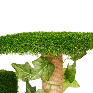 Mobili di lusso multistrato Green Leafs erba artificiale <span class=keywords><strong>Cat</strong></span> <span class=keywords><strong>Tree</strong></span> Tower - Product Image 6