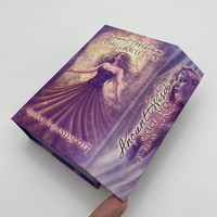 Набор карт Оракул высшего качества с книгой-руководством, индивидуальный дизайн, в коробке