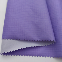 Tissu de liaison en nylon ripstop TPU 3 couches, doux, léger, imperméable, respirant, pour veste, doudoune, manteau d'hiver, survêtement, vêtements d'extérieur