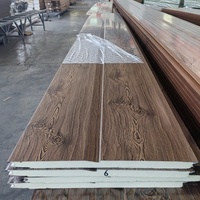 Paneles de Pared Exteriores de Poliuretano con Aspecto de Mármol de 16 mm de Espesor, Revestimiento de Pared Exterior de Metal, Tablero de Revestimiento de Pared, Panel de Pared Impermeable de PU