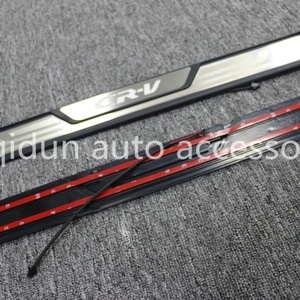 Protector de Umbral de Puerta de Coche con LED de Alta Calidad, Venta al por Mayor de Fábrica KQD, para CR-V 2017 en Adelante - Product Image 3