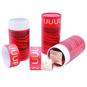 Tea Bag Packaging Box Round Tube Luxury Custom Logo Fancy Cardboard Gift Tea Bag Packaging Paper Tube Box