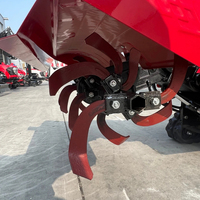 Neuer Langlebiger Raupenfräser mit Dieselmotor 25 PS Starke Leistung Pflugfräse Selbstfahrende Bodenfräse