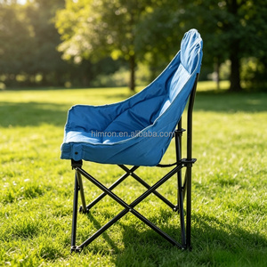 Sedia a sdraio imbottita con schienale alto, pieghevole, ultraleggera, portatile, ideale per picnic e viaggi. - Product Image 4