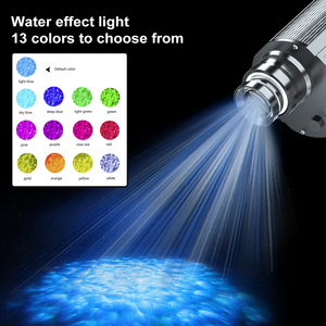Proyector LED TMUT de 200W, IP65, Impermeable, de Aleación de Aluminio, con Logotipo Personalizado, Efecto de Onda de Agua, Ra85, 8500K - Product Image 3