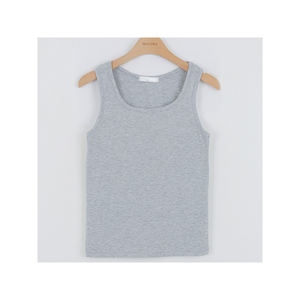 เสื้อแขนกุดทรงสี่เหลี่ยมยืดได้สำหรับใช้ในชีวิตประจำวันเสื้อผ้าฝ้ายระดับมืออาชีพจากโรงงาน - Product Image 2