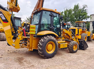 รถตักดินมือสอง Caterpillar CAT 420F ขนาดใหญ่ กำลังการผลิตสูง สำหรับงานก่อสร้าง ได้รับการรับรองมาตรฐาน CE ขายดี พร้อมเครื่องยนต์ดีเซล - Product Image 5