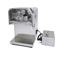 Powerfriend 5 Rollen RVS Motor Automatische Commerciële Fruit Suikerriet Persmachine Hoge Opbrengst Sapcentrifuge 0.75kw 220v/110v