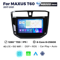 MEKEDE Android 11 8 + 128G stéréo android pour MAXUS T60 2017-2021 autoradio Car-play 360 caméra GPS BT AM F android voiture multimédia
