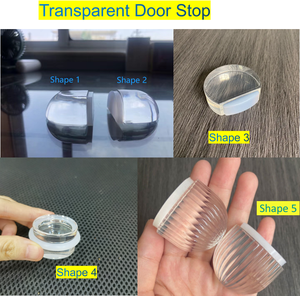 <span class=keywords><strong>Butée</strong></span> <span class=keywords><strong>de</strong></span> <span class=keywords><strong>porte</strong></span> <span class=keywords><strong>transparente</strong></span> autocollante, support <span class=keywords><strong>de</strong></span> <span class=keywords><strong>porte</strong></span>, arrêt <span class=keywords><strong>de</strong></span> <span class=keywords><strong>porte</strong></span> au sol pour la protection des murs et des meubles - Product Image 4