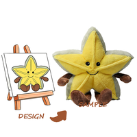 Peluche super douce personnalisée anti-stress avec design brodé