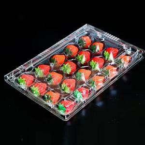 Blíster transparente desechable PET, caja de frutas, bandeja de plástico, embalaje para fresa - Product Image 2