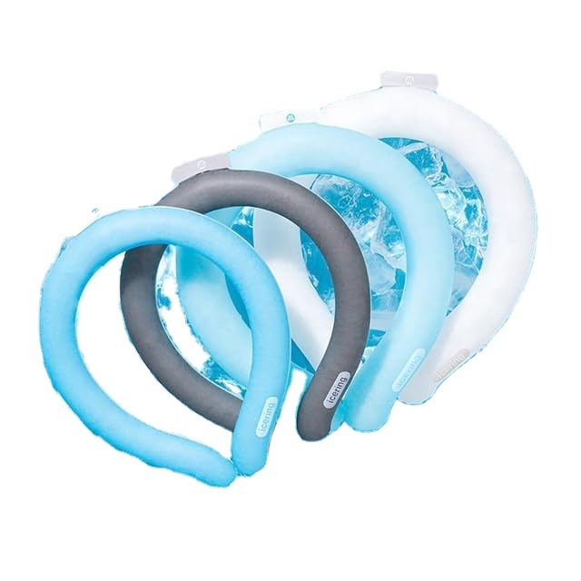 Cooling Neck Tube Wraps & Icering Ring with PCM+TPU Material Comfortable Ice Cold Pack & Ice Bag