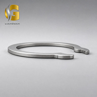 Guanlian Wholesale Customized Stainless Steel External Circlip Shaft Retaining Ring Zinc Plated Snap Ring Fastener