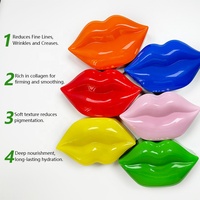 Masque Lèvres Hydrogel au Collagène 20 Pièces Marque Privée OEM – Masque de Nuit Repulpant, Raffermissant et Hydratant Coréen Végétalien – Vente en Gros