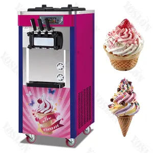 Yeslon mesin es krim lembut komersial Yogurt Mini Cina