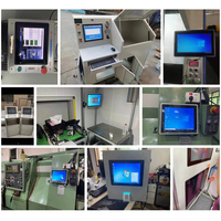 Dört Çekirdekli J1900 Fansız Hepsi Bir Arada Endüstriyel Tablet Bilgisayar RK3288 Kapasitif Dokunmatik Ekran Panel PC Stokta IP65 Su Geçirmez Yüksek