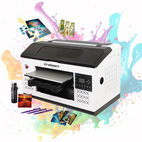Impresora UV Plana EraSmart A2 con Cabezal de Impresión XP600, Flexográfica, Portátil, Multifunción para Botellas, Tazas, Bolígrafos, Acrílico, Vidrio, Metal