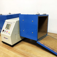 Testeur de pelliculage et de résistance aux déchirures pour tissus, modèle Box Mace Snag, pour essais aléatoires en position tombante sur bureau