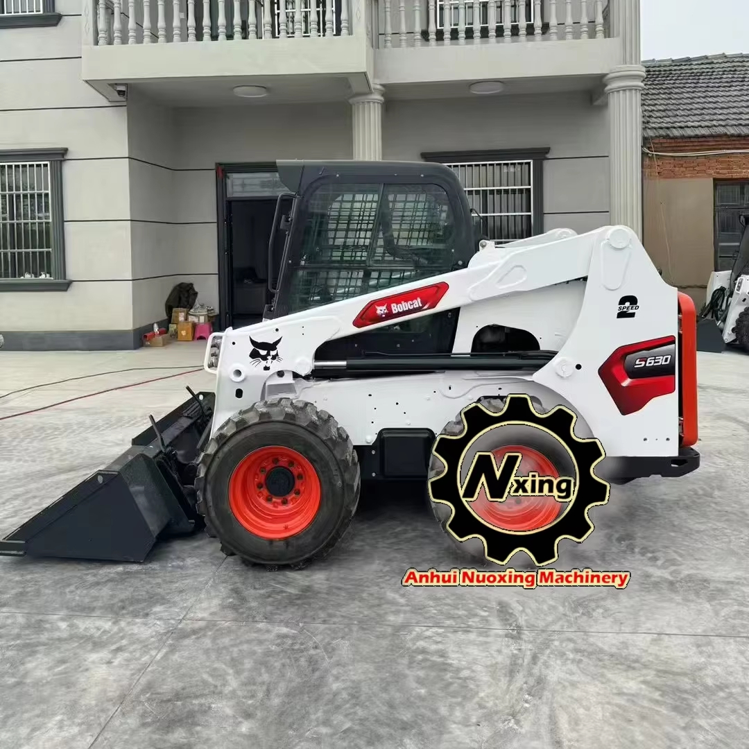 Подержанный погрузчик с бортовым поворотом Bobcat S630 в хорошем состоянии для продажи подержанный погрузчик Bobcat