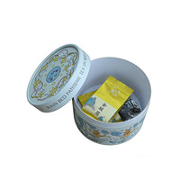 Boîte cylindrique en carton kraft écologique, personnalisée, mate, de qualité alimentaire, pour bougies, thé, café, emballage rond