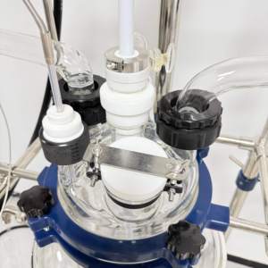 Reactor agitador <span class=keywords><strong>de</strong></span> <span class=keywords><strong>vidrio</strong></span> con camisa <span class=keywords><strong>de</strong></span> sellado <span class=keywords><strong>de</strong></span> PTFE multifunción a prueba <span class=keywords><strong>de</strong></span> explosiones <span class=keywords><strong>de</strong></span> 50 litros - Product Image 6