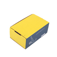 Conception de logo personnalisé Pièces d'auto de voiture Papier postal Carton en carton Boîte d'expédition ondulée postale Boîte d'emballage pour pièces